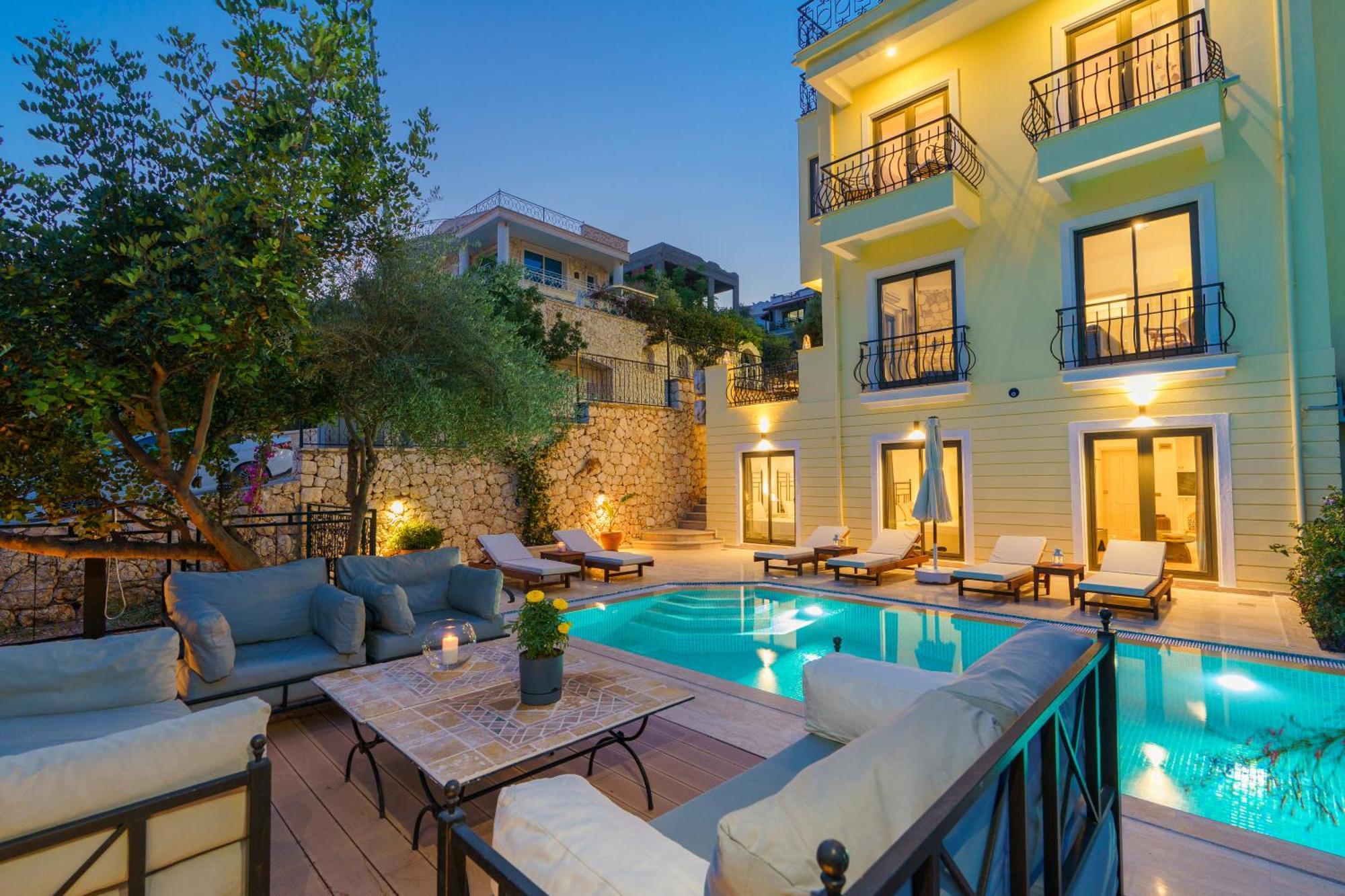Villa Vista Mare Kalkan Exterior foto